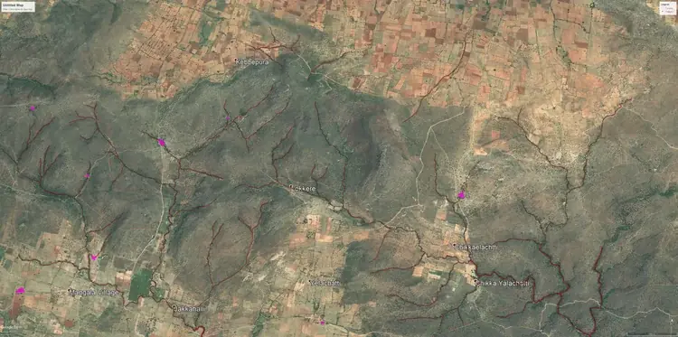 Mapping the watershed of the region