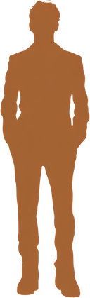 A standing figure